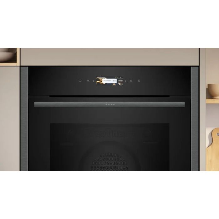 NEFF B24CR71G0B 59.6cm Built In Electric Single Oven - Black
