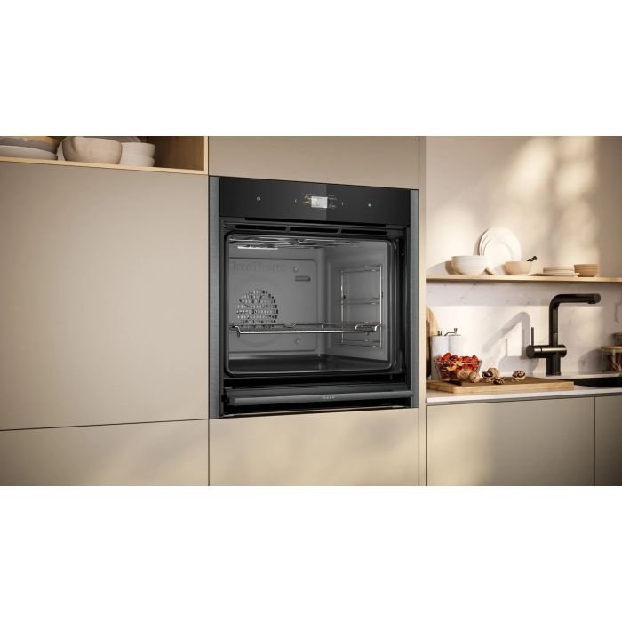 Neff B64CS51G0B 59.6cm Built In Electric Single Oven - Graphite Grey