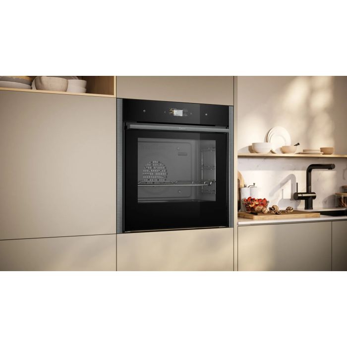 Neff B64CS51G0B 59.6cm Built In Electric Single Oven - Graphite Grey