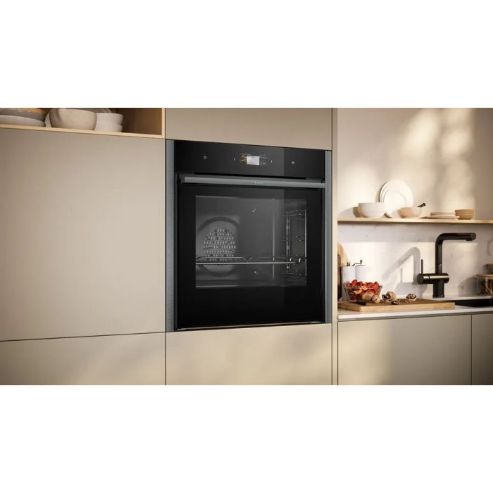 NEFF B64CS71G0B 59.6cm Built In Electric Single Oven - Graphite