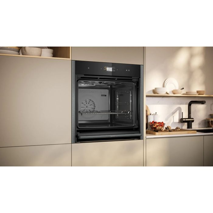 Neff B64FS31G0B 59.6cm Built In Combi Steam Oven - Graphite Grey