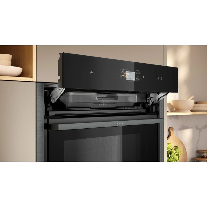 Neff B64FS31G0B 59.6cm Built In Combi Steam Oven - Graphite Grey
