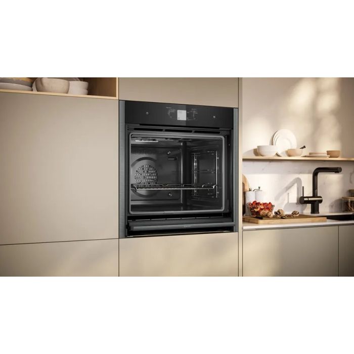 NEFF B64VT73G0B 59.6cm Built In Electric Single Oven - Graphite