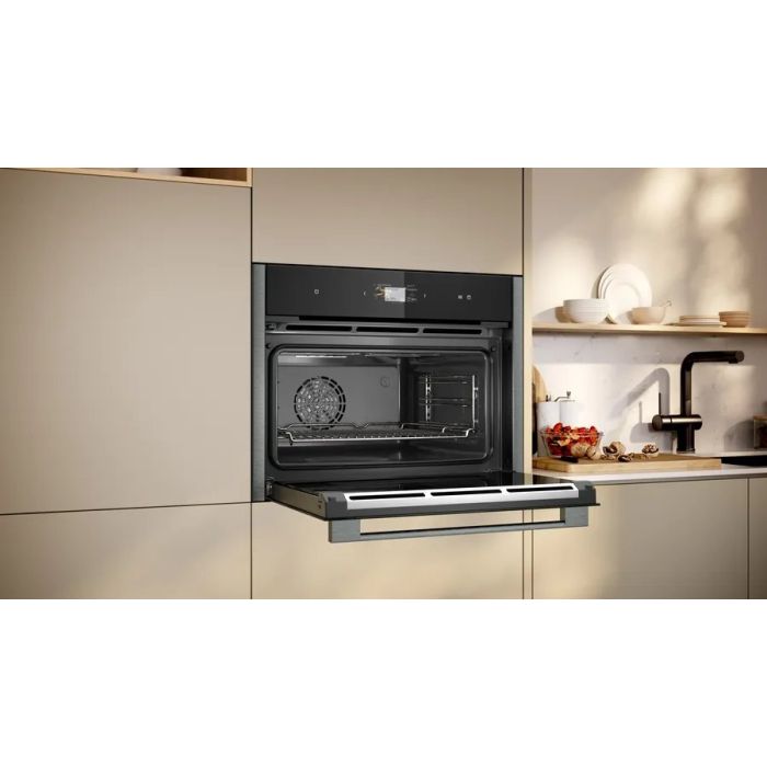 NEFF C24FS31G0B 59.6cm Built In Electric Single Oven - Graphite