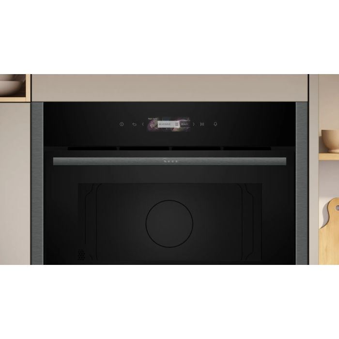 Neff C24GR3XG1B 36 Litres Built In Microwave Oven - Graphite Grey