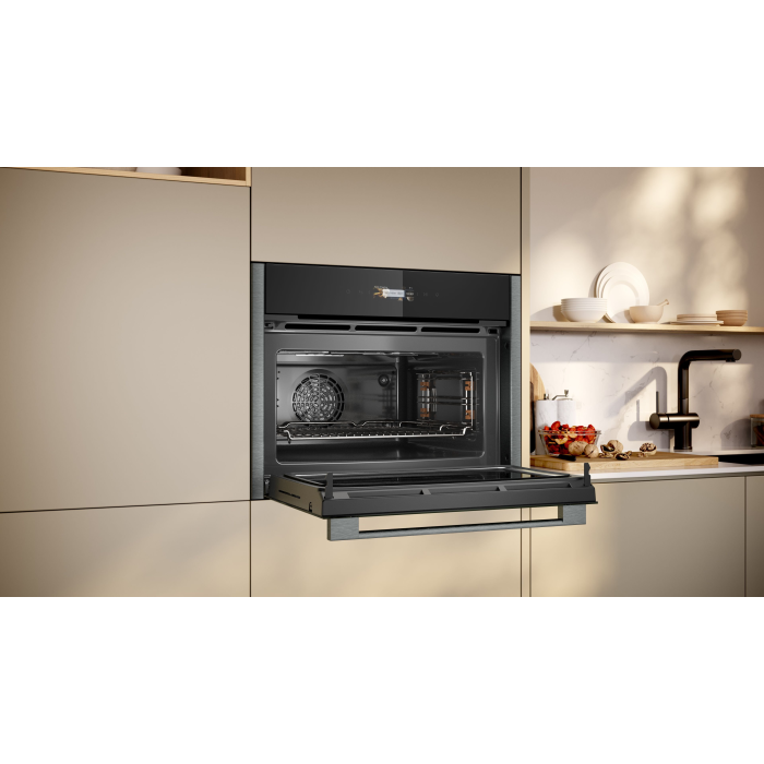 Neff C24MR21G0B Built In Compact Oven with microwave function