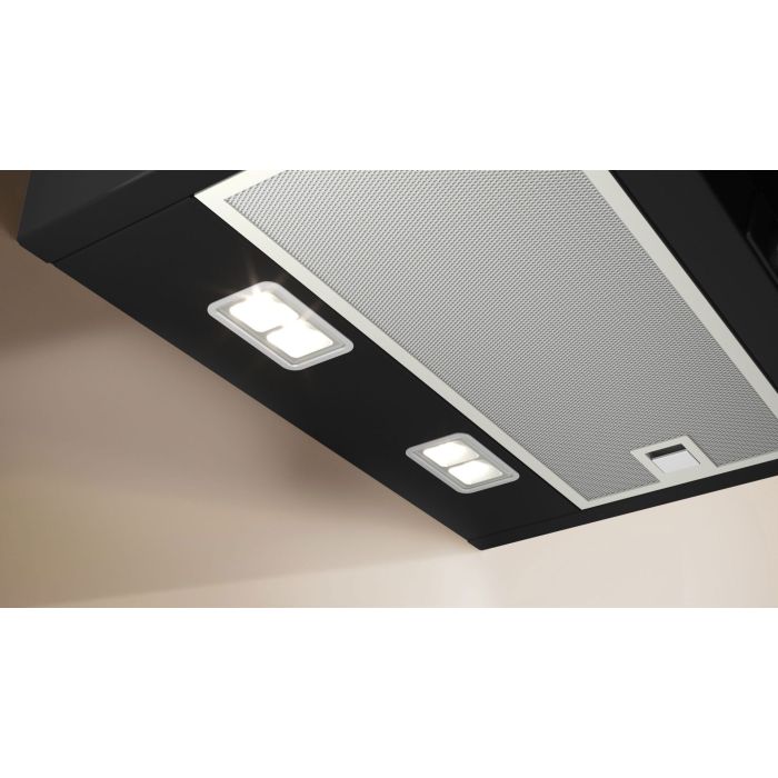 Neff D65IFN1S0B 60Cm, Angled Glass Wall Hood, Smart Hood Automatic, Touch Control, Led Lights. Optio