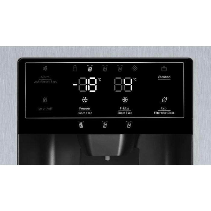 Neff KA3923IE0G Frost Free American Style Fridge Freezer