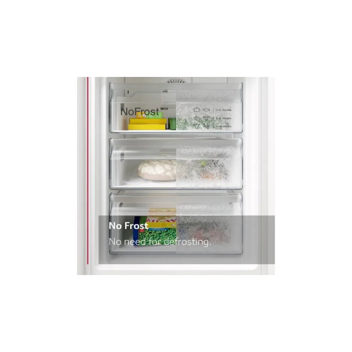 Neff KI7862FE0G 60/40 Built-In Frost Free Fridge Freezer