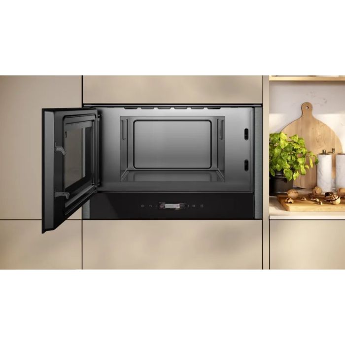 NEFF NL4WR21G1B 21 Litre Built In Microwave - Graphite Grey