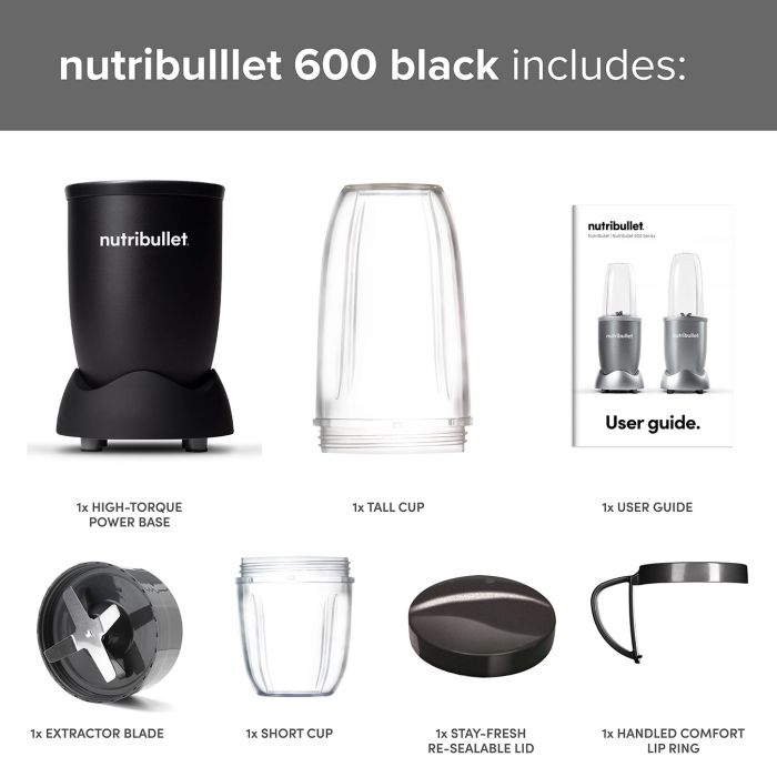 Nutribullet 02548  600 Series Blender - Black