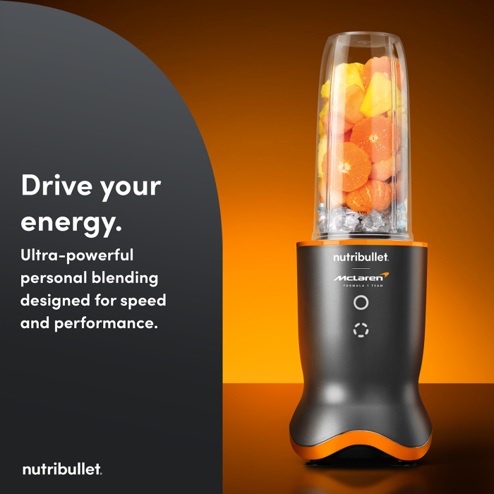 Nutribullet NB-500 McLaren F1 Ultra 1200W Blender Grey