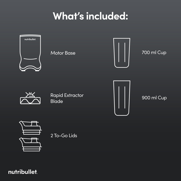 Nutribullet NB-500 McLaren F1 Ultra 1200W Blender Grey