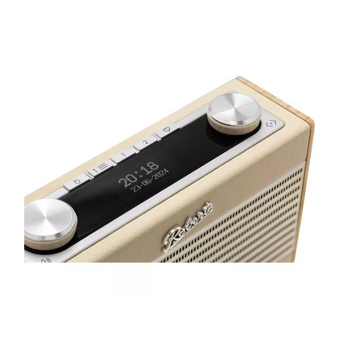Roberts Radio Rambler Uno DAB/DAB+/FM RDS Radio with Bluetooth - Pastel Cream