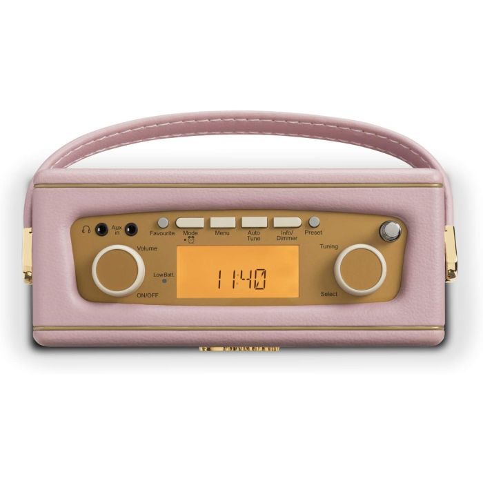 Roberts Radio REV-UNOBTDP Revival Radio Dusky Pink