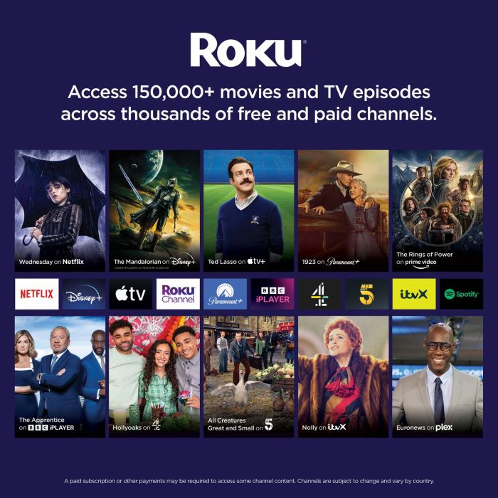 Sharp 1T-C40GD2225K 40inch Full HD Frameless Smart Roku TV