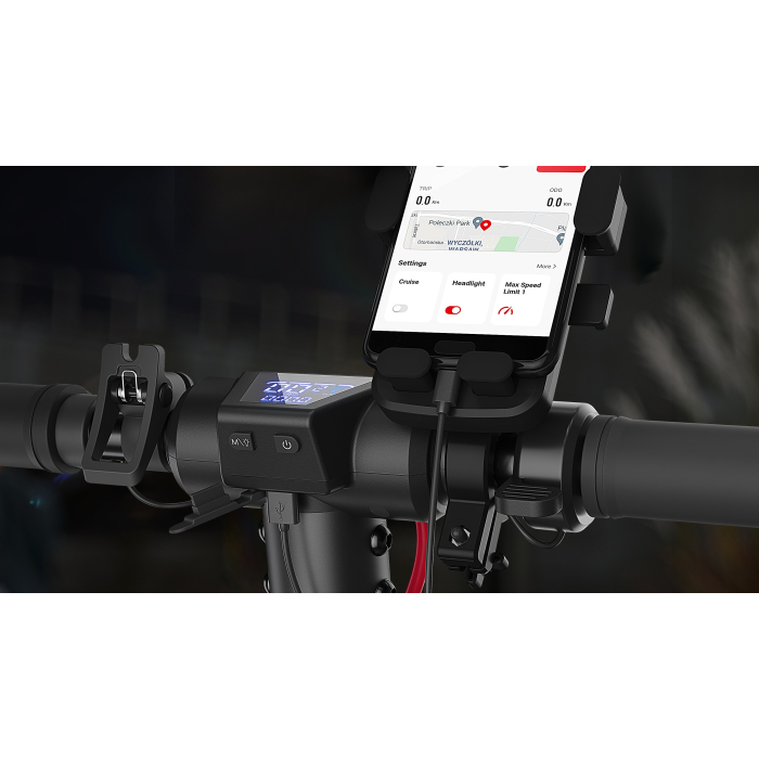 Sharp EM-PH1AEU-B Kick Scooter Mobile Phone Holder - Black