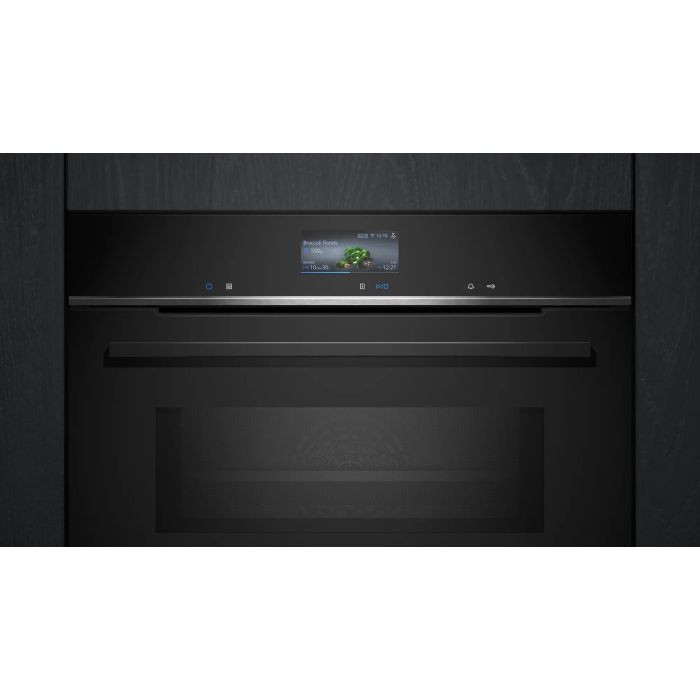 Siemens HM776G1B1B 59.5cm Built In Oven with Microwave Function