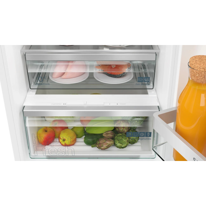 Siemens KI86NHFE0 54.1cm 60/40 Integrated Frost Free Fridge Freezer