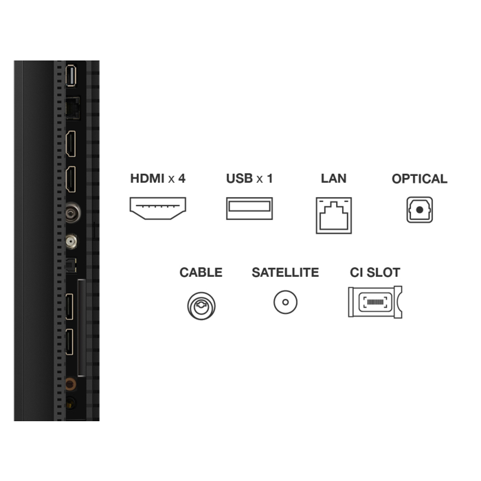 TCL 50Q6C-UK 50inch 4K Ultra HD TV