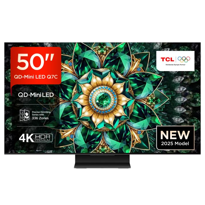 TCL 50Q7C-UK 50inch 4K QD-Mini LED UHD Smart Google TV