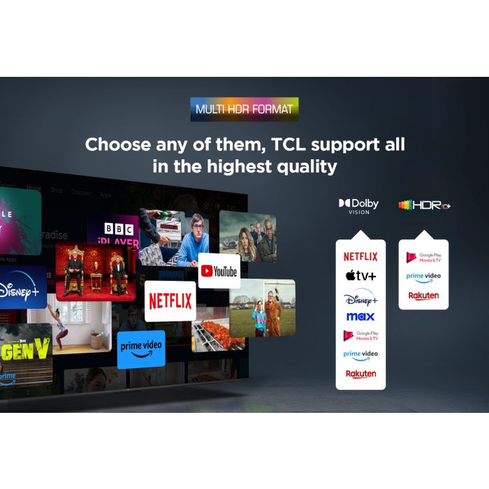 TCL 75T8C-UK 75inch 4K QLED HDR Ultra HD Google TV