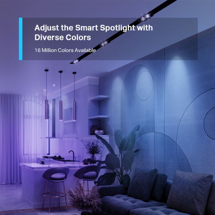 TP-LINK TAPOL630 Tapo Smart Wi-Fi Spotlight - 4 pack - Multi-colour