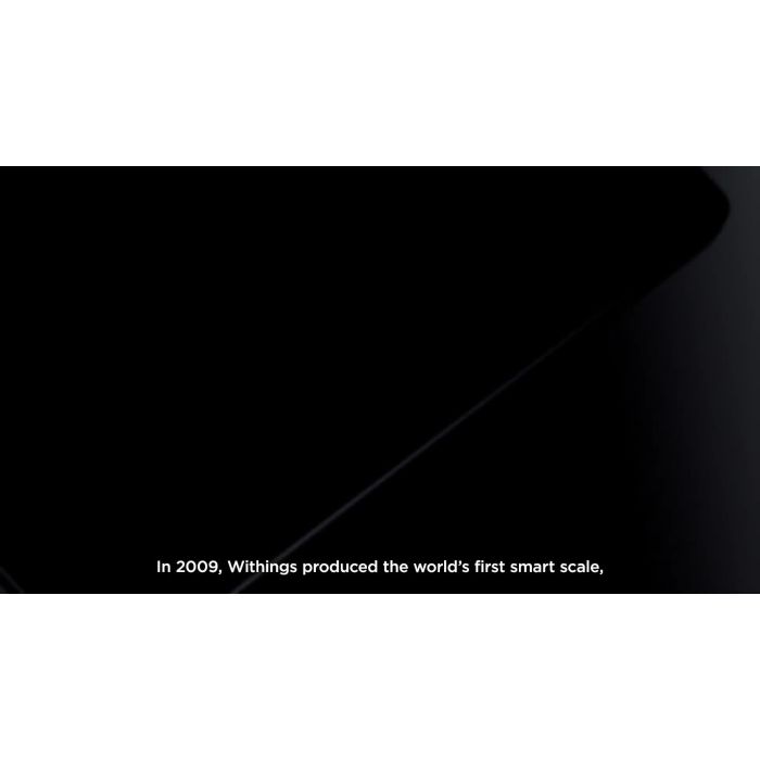 WITHINGS WBS08 Body Scan Smart Scale - Black