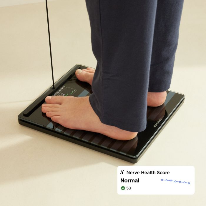 WITHINGS WBS08 Body Scan Smart Scale - Black
